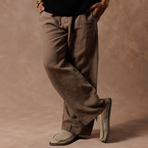 AER LINEN PANT / DOPE TAUPE